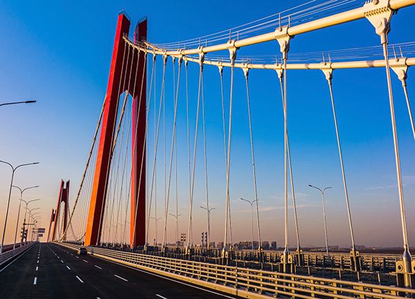 China's Phoenix Yellow River Bridge was successfully completed