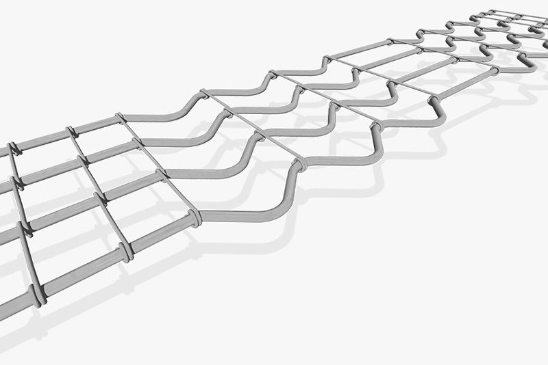 Jiufu solid strap mesh